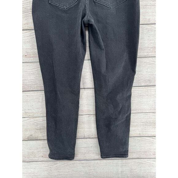 Madewell Skinny Overalls Womens XS Black Lunar Wash Stretch Denim - Picture 6 of 12